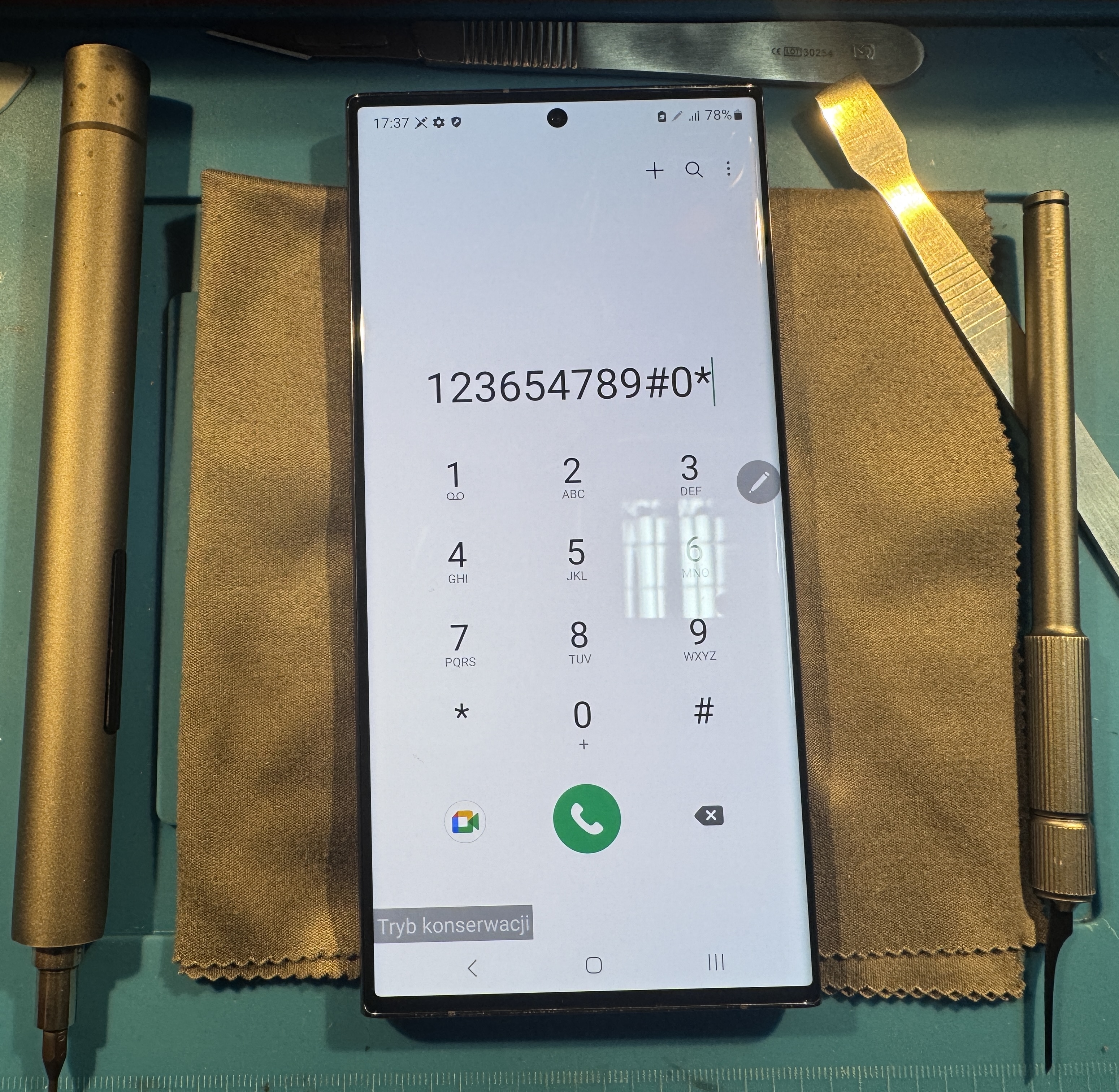 Samsung Galaxy S23 Ultra po wymianie ekranu
